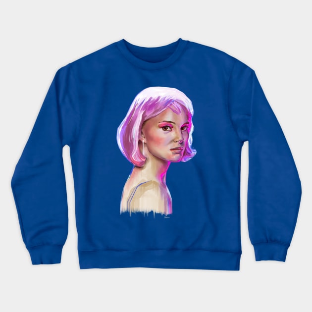 Natalie Portman Crewneck Sweatshirt by Mariarti